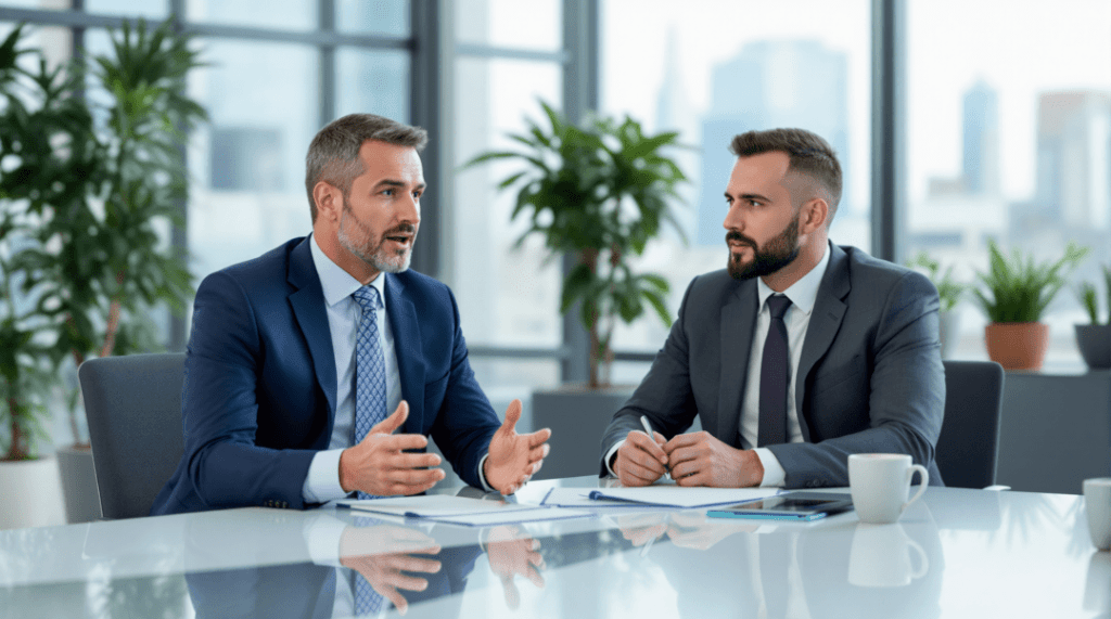 Specialists discussing options